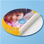 サンワサプライ インクジェットDVD/CDラベル(内径24mm・マット) LB-CDR002N-50