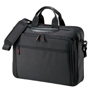 サンワサプライ マチ拡張PCバッグ 16.4型ワイド BAG-W2BK - 拡大画像