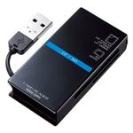 サンワサプライ USB2.0 カードリーダー ブラック ADR-CML1BK