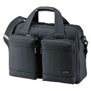 サンワサプライ 超軽量・超撥水・衝撃吸収PCバッグ 13.3型ワイド BAG-LW7BK