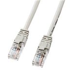 サンワサプライ エンハンスドカテゴリ5LANケーブル ライトグレー 10m LKB5Y-10