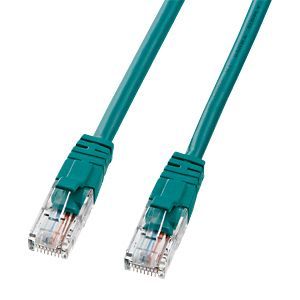 サンワサプライ エンハンスドカテゴリ5LANケーブル グリーン 15m LKB5Y-15G