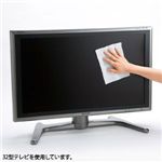 サンワサプライ テレビ用ウェットティッシュ(10枚入り) TVCD-WT1