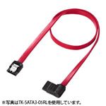 サンワサプライ 右L型シリアルATA3ケーブル 0.3m TK-SATA3-03RL