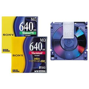 ソニー 3.5インチ MOディスク 640MB(Winフォーマット) EDM-640CDF