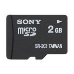 ソニー microSDメモリーカード 2GB SR-2A1