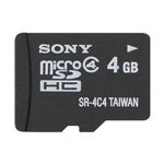 ソニー microSDHCメモリーカード 4GB Class4 SR-4A4