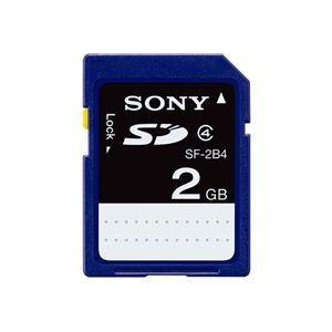 ソニー SDメモリーカード 2GB Class4 ベーシックモデル SF-2B4