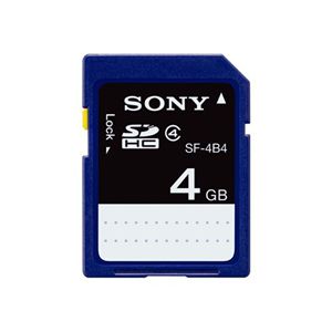 ソニー SDHCメモリーカード 4GB Class4 ベーシックモデル SF-4B4