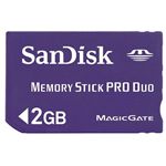 サンディスク MemoryStick Pro Duo 2GB SDMSPD-2048-J95