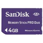 サンディスク MemoryStick Pro Duo 4GB SDMSPD-4096-J95