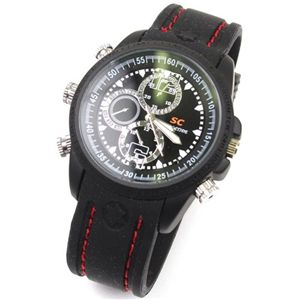 サンコー 動作検知付防水VIDEO CAMERA Analog Watch VICAWMD4