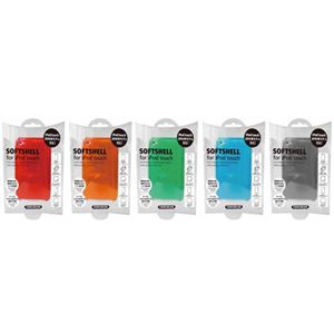 TUNEWEAR SOFTSHELL for iPod touch 4G グリーン TUN-IP-000150