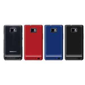 TUNEWEAR eggshell for GALAXY S II SC-02Cレッド TUN-GS-000005