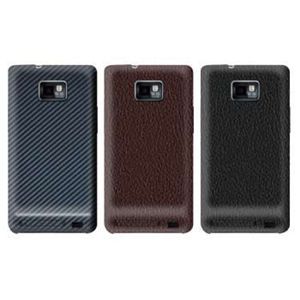 TUNEWEAR LEATHER LOOK for GALAXY S II SC-02C ブラウン TUN-GS-000009