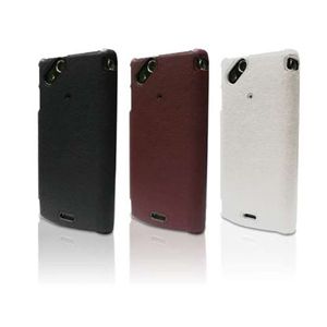 TUNEWEAR LEATHER LOOK for Xperia arc SO-01C ブラウン TUN-XP-000003