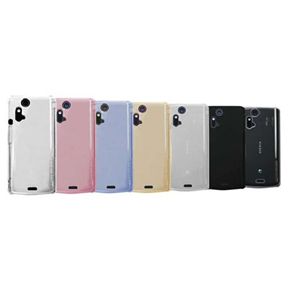 TUNEWEAR eggshell pearl for docomo Xperia acro SO-02C パールシルバー TUN-XP-000006