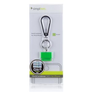 トリニティ Dockコネクター用カラビナストラップ(グリーン)(DockCarabiner Neo Green) TR-DCIN-GR