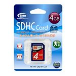 Team SDHCカード 4GB Class4 TG004G0SD24X