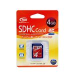 Team SDHCカード 4GB Class10 TG004G0SD28X