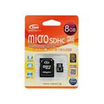 Team MicroSDHCカード 8GB Class6(アダプター付) TG008G0MC26A