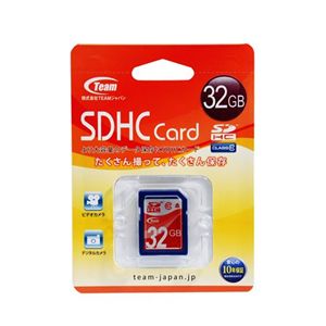 Team SDHCカード 32GB Class10 TG032G0SD28X