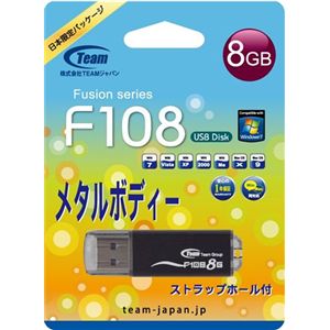 Team Team USB F108 8GB Black TG008GF108BX