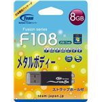 Team Team USB F108 8GB Black TG008GF108BX