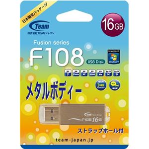 Team Team USB F108 16GB Brown TG016GF108CX