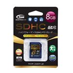 Team SDHC SDカード CLASS10 8GB 20Mb/s TG008G0SD28K