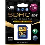 Team SDHC SDカード CLASS10 16GB 20Mb/s TG016G0SD28K