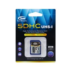 Team UHS-I SDカード 16GB TG016G0SD3FT