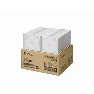 太陽誘電 DVD-Rデータ用/8倍速4.7GB/ワイドプリンタブル白/5mmPケース個装100枚入 DR-47WWY100SA-BIZ