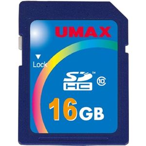 ユーマックス UMAX SDHC Class10 16GB UM-SDHC-C10-16G