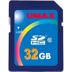 ユーマックス UMAX SDHC Class10 32GB UM-SDHC-C10-32G