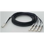 アライドテレシス AT-QSFP-4SFP10G-3CU [QSFP-4SFP ブレークアウトダイレクトアタッチケーブル 3m] 1039R