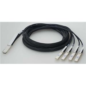 アライドテレシス AT-QSFP-4SFP10G-3CU-X1 [QSFP-4SFP ブレークアウトダイレクトアタッチケーブル 3m(デリバリー6(24時間/365日)保守1年付き)] 1039RX1