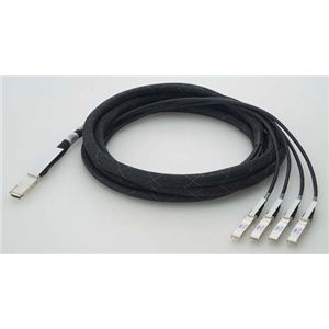 アライドテレシス AT-QSFP-4SFP10G-5CU-X1 [QSFP-4SFP ブレークアウトダイレクトアタッチケーブル 5m(デリバリー6(24時間/365日)保守1年付き)] 1040RX1