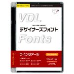 視覚デザイン研究所 VDL TYPE LIBRARY デザイナーズフォント OpenType (Standard) Macintosh ラインGアール 31500