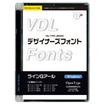 視覚デザイン研究所 VDL TYPE LIBRARY デザイナーズフォント OpenType (Standard) Windows ラインGアール 31510