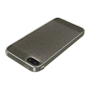 BUFFALO iPhone 5専用 ラメソフトケース 液晶保護フィルム クリア BSIP12PCT2CR