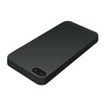 BUFFALO iPhone 5専用 シリコンケース 液晶保護フィルム付 ブラック BSIP12PCSBK