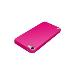 BUFFALO iPod touch(2012年発表)専用 シリコンケース 選べる液晶保護フィルム2枚付 ピンク BSIP12TCSPK