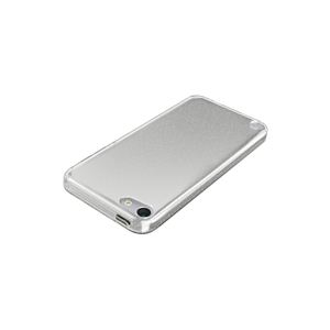 BUFFALO iPod touch(2012年発表)専用 ラメソフトケース 選べる液晶保護フィルム2枚付 クリア BSIP12TCTLCR