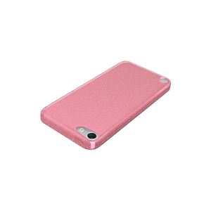 BUFFALO iPod touch(2012年発表)専用 ラメソフトケース 選べる液晶保護フィルム2枚付 ピンク BSIP12TCTLPK