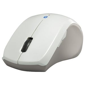 BUFFALO Bluetooth4.0対応 BlueLEDマウス Bluetooth4.0対応USBアダプター付 ホワイト BSMBB09DSWH