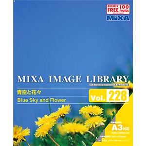 マイザ MIXA IMAGE LIBRARY Vol.228 青空と花々 XAMIL3228