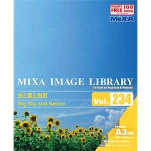 マイザ MIXA IMAGE LIBRARY Vol.234 空と雲と自然 XAMIL3234