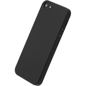 パワーサポート エアージャケットセット for iPhone 5(ラバーブラック) PJK-72