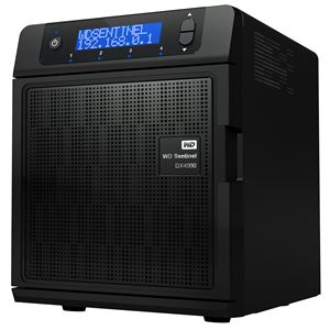 ウエスタンデジタル WD Sentinel DX4000 6TB/ストレージサーバー/ブラック WDBLGT0060KBK-JESN